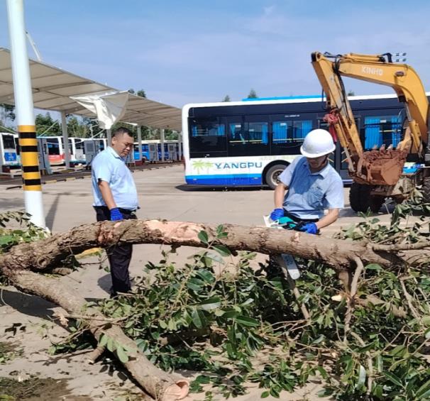 公交公司迅速響應(yīng)災(zāi)后清障工作，全力以赴恢復(fù)車輛運(yùn)營(yíng)